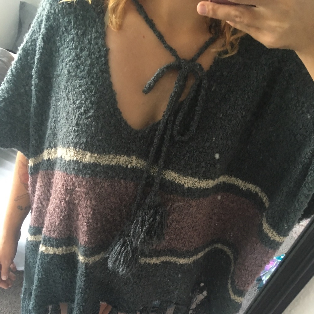 Boho poncho